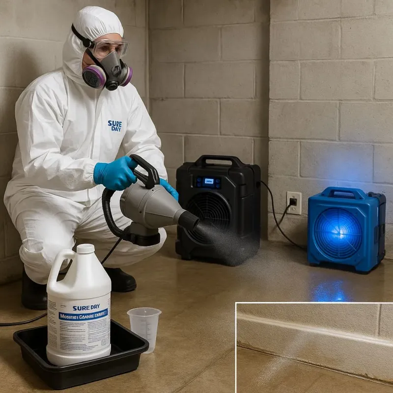 Sanitization and Odor Removal process in Brightwood, VA