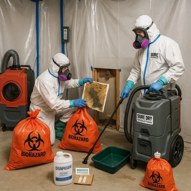 Contaminated Water Handling Protocols process in Brightwood, VA