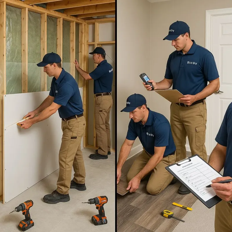 Repairs and Reconstruction process in Brightwood, VA